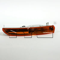 Left TYC Turn Signal Light Assembly Compatible with 2009-2012 Volkswagen CC