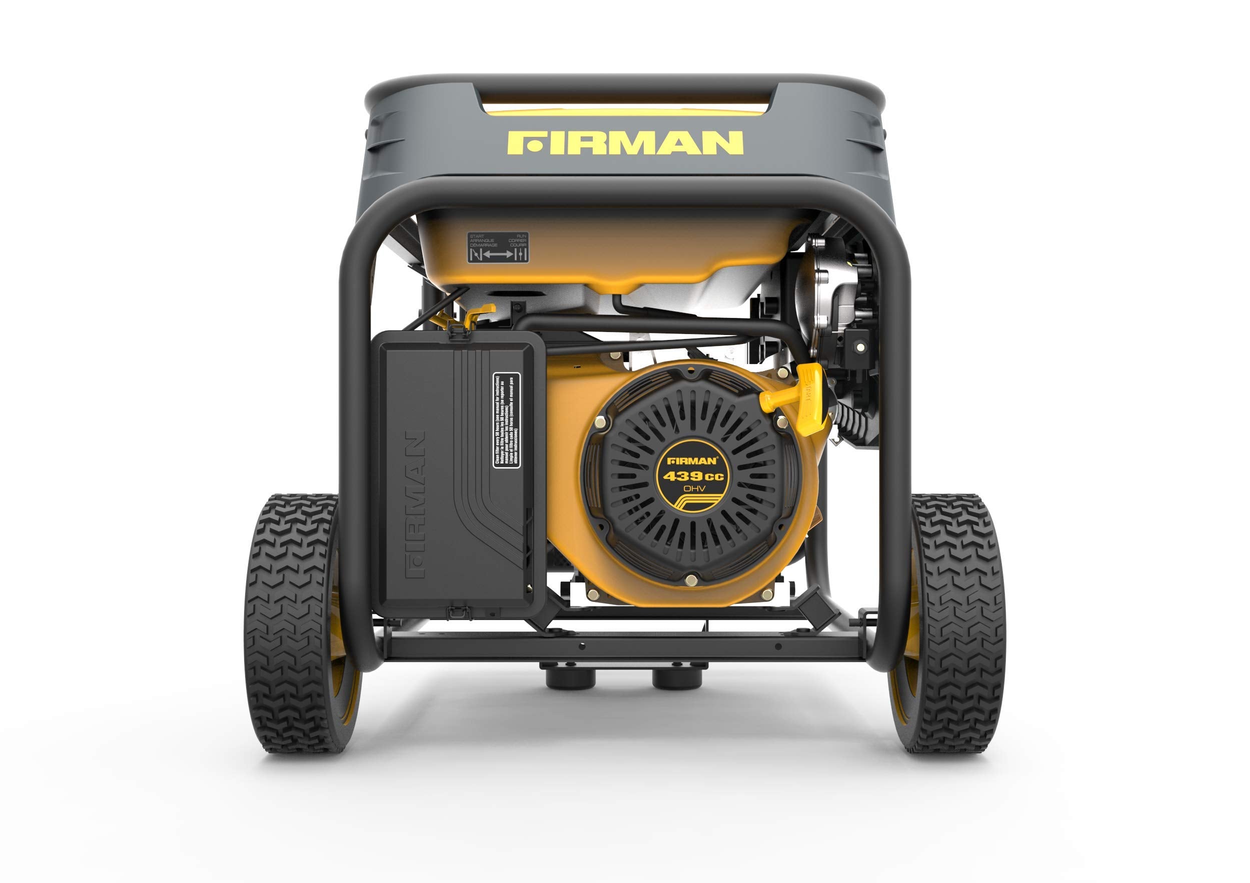 Firman 7125/5700W H05752: GAS 7125/5700W LPG 30A 120/240V Recoil Start Dual Fuel Portable Generator CARB Certified