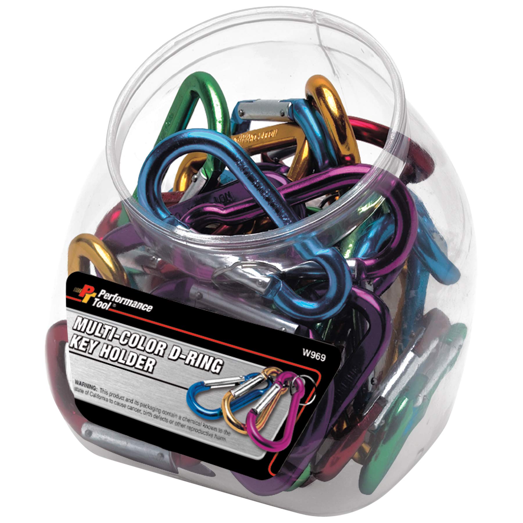 Multi Color Performance Tool W969 D Clip Key Fishbowl