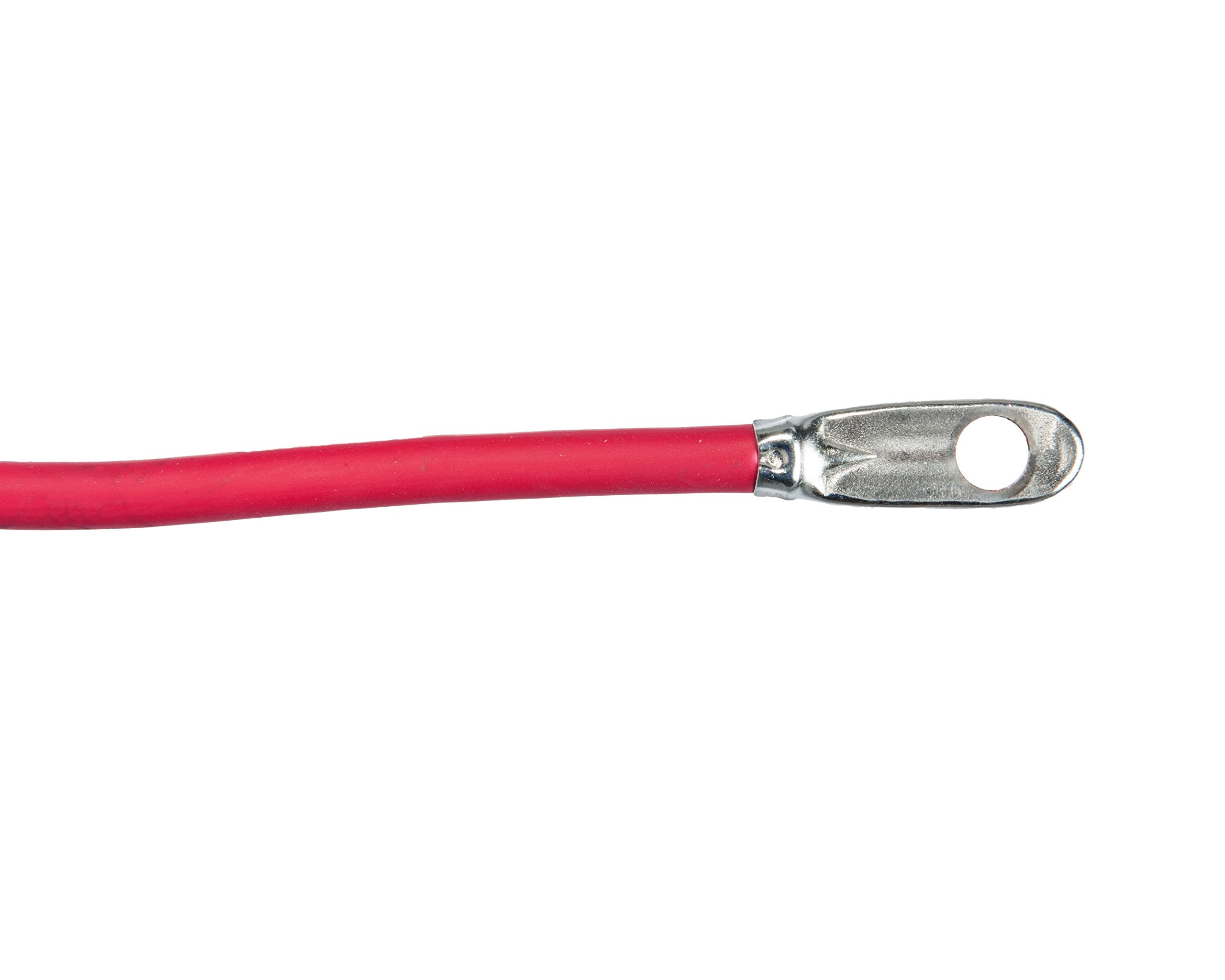 Battery Cable Sierra International With Terminals - 2' Red, 4 Gauge
