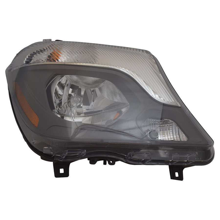 Right TYC Headlight Assembly Compatible with 2014-2018 Mercedes Benz Sprinter Van
