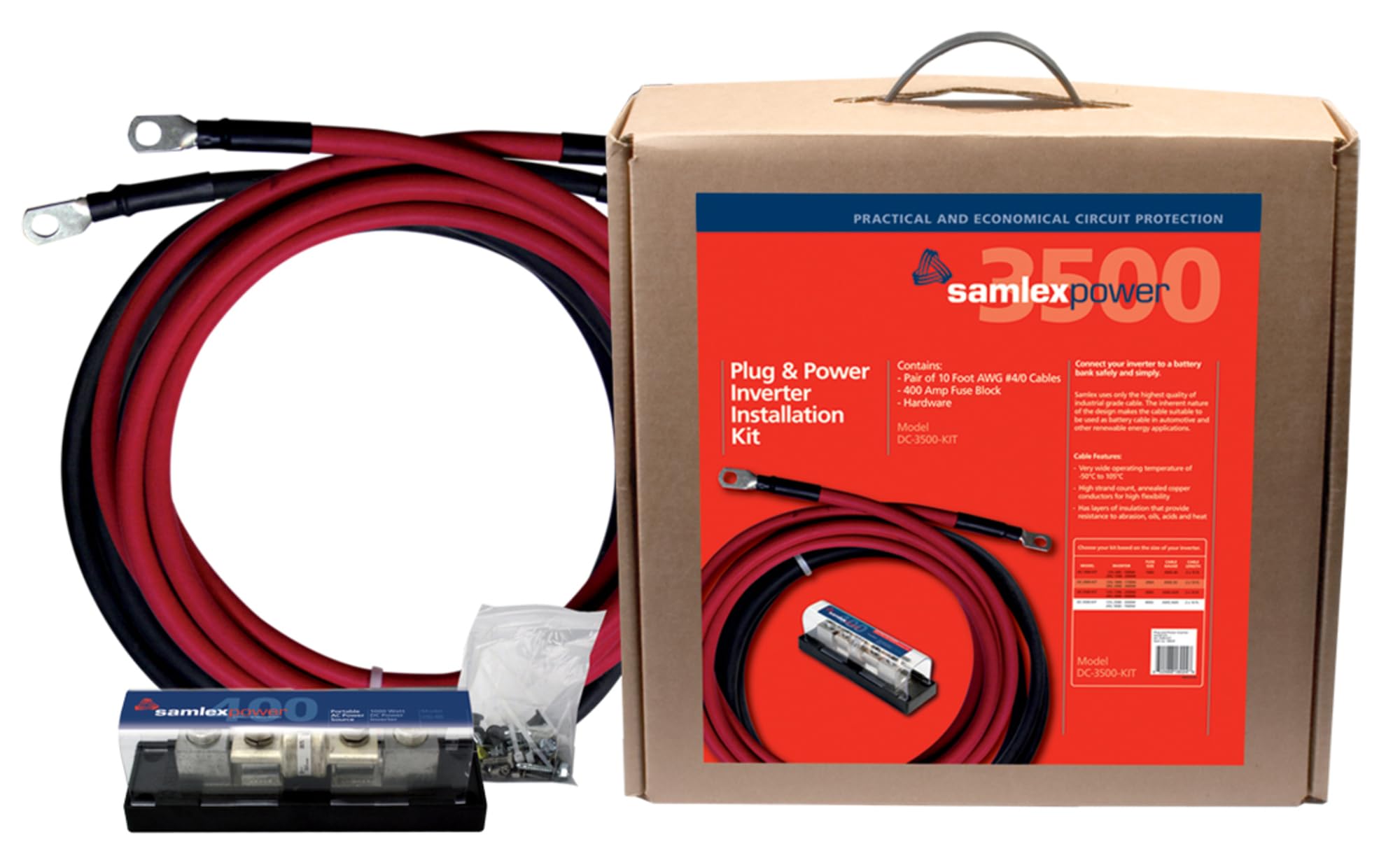 400A Samlex Inverter Installation Kit f/3500W Inverter