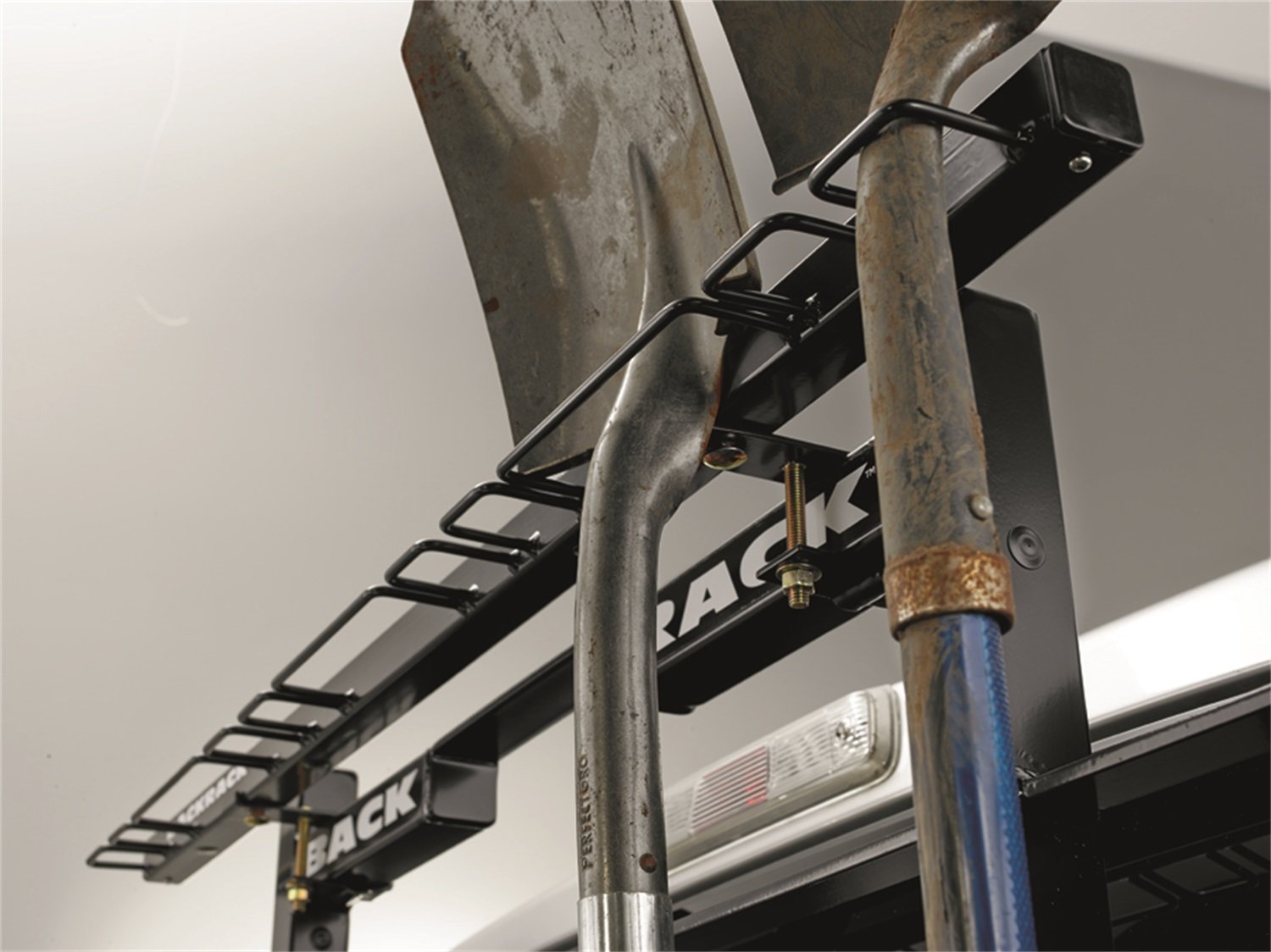 BACKRACK Landscape Tool Holder RealTruck Attachment | 11-Tool, Black | 41011 | Universal w Frame's