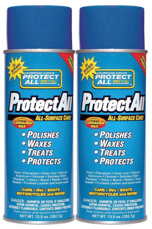 All Surface Cleaner and Polish Aerosol Protect All 62015-02, 13.5 fl. oz., 2 Pack