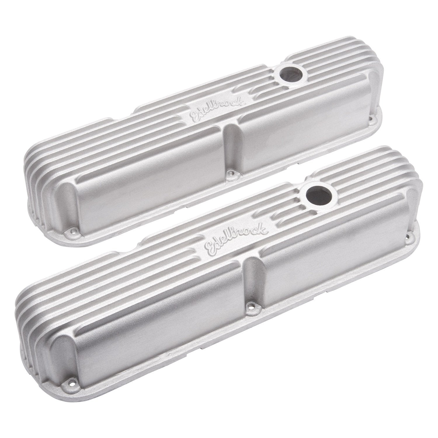 Valve Cover Kit Edelbrock 41769 (Classic Finned SBM LA)