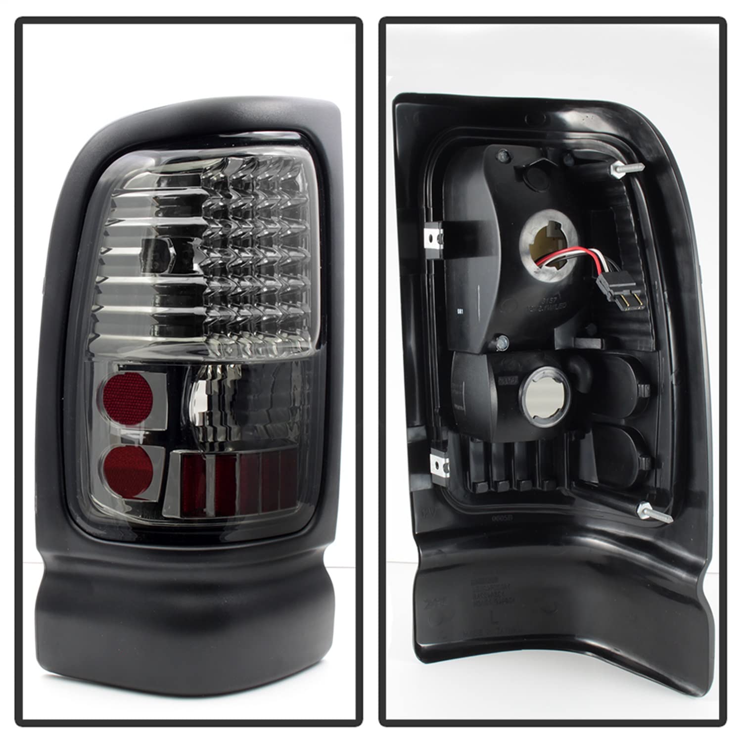 LED Tail Lights Xtune (ALT-ON-DRAM94-LED-SM), Smoke