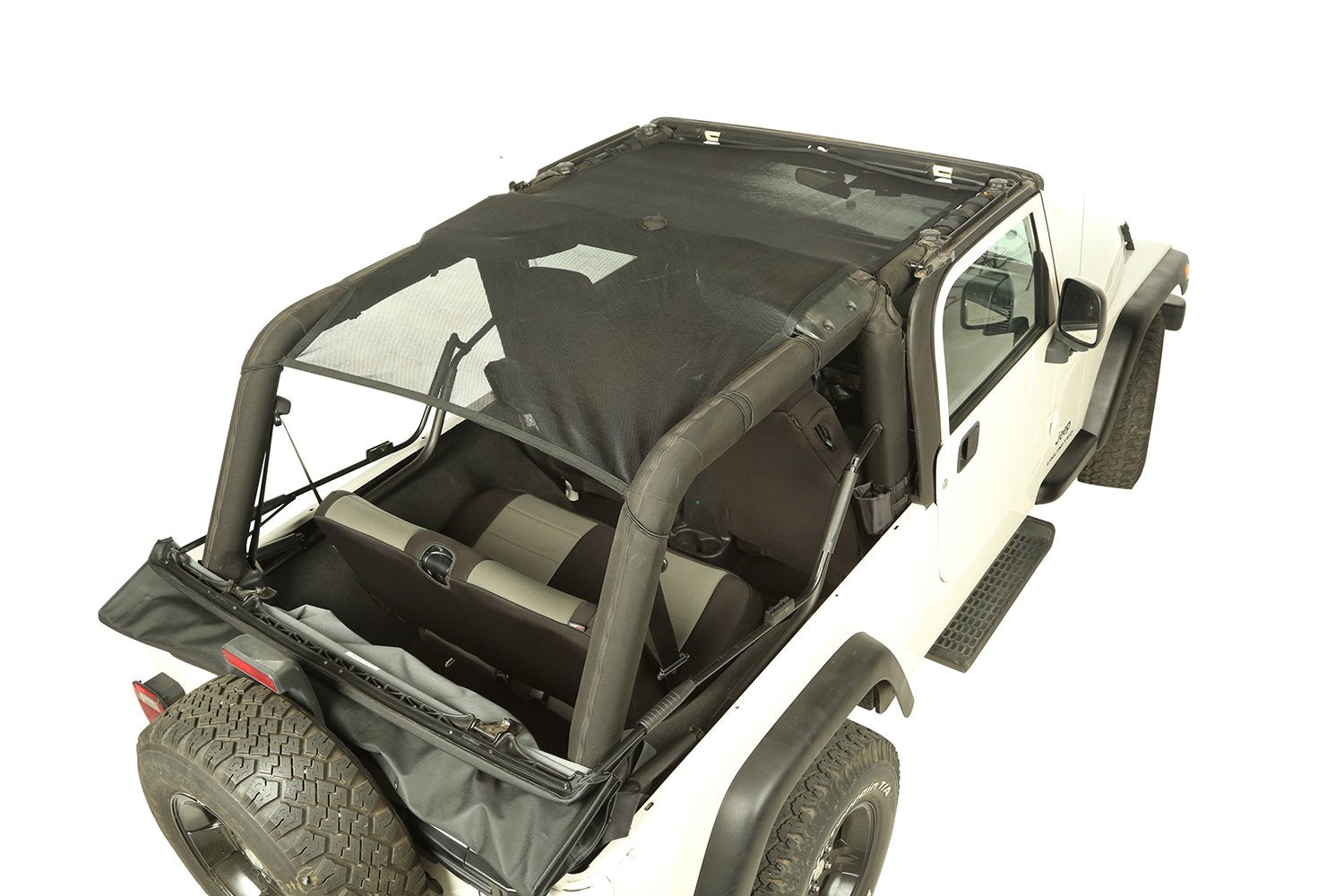 Eclipse Sun Shade Rugged Ridge 13579.09, Full Cover; 04-06 Jeep Wrangler Unlimited LJ