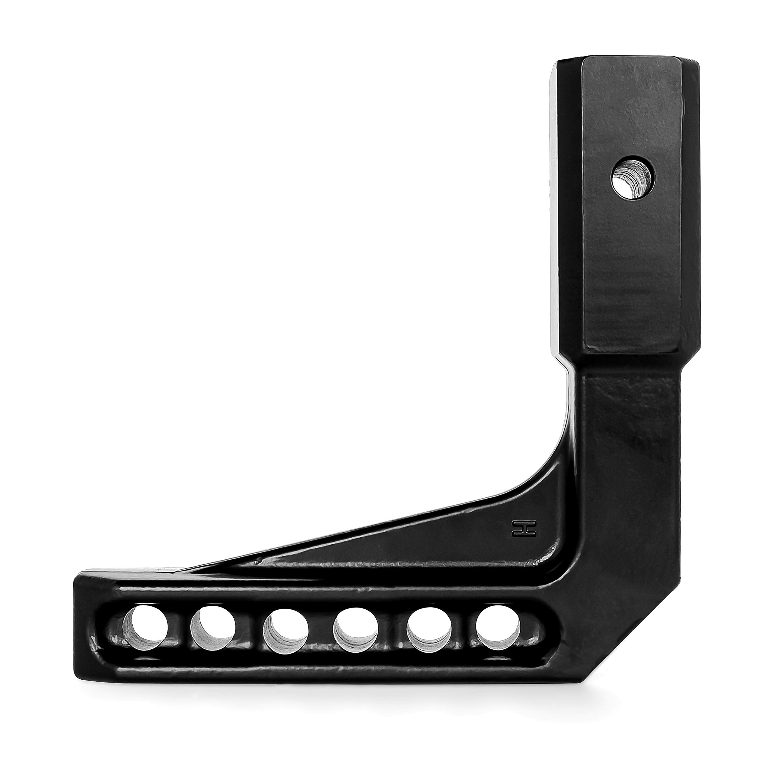 Camco EAZ Lift 2.5-inch Shank | Modify The Vertical Height of Your Ball Mount | Standard Ball Mount Adaptable | 15,000 lb. Rating (48652),Black