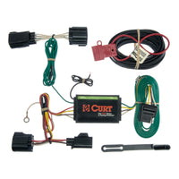 4-Pin Trailer Wiring Harness CURT 56140 Vehicle-Side Custom, Fits Select Ford Focus Hatchback