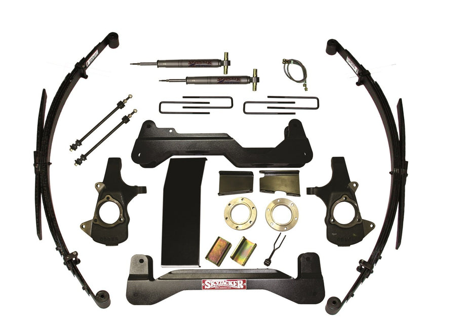 C7661PKS Skyjacker 6" Suspension Lift Kit with Replacement Rear Springs for 2007 K1500 GM