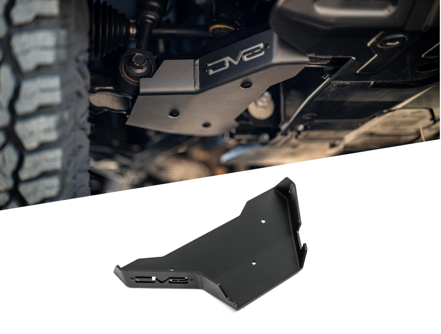 A-Arm Skid Plates DV8 Offroad for 2024-2025 Toyota Land Cruiser | Shields Factory A-Arms from Rocks & Debris | Reinforced Front Ends for Max Protection | Included Carriage Bolt Hardware | Steel | Pair