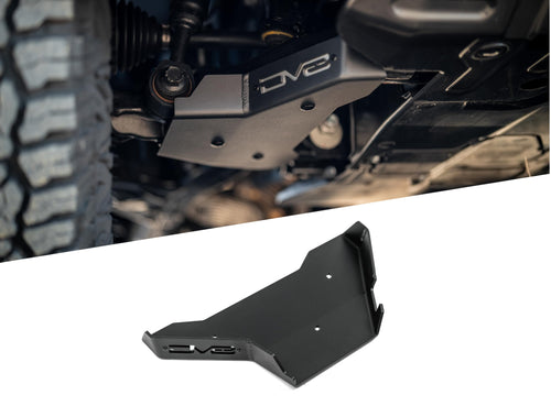 A-Arm Skid Plates DV8 Offroad for 2024-2025 Toyota Land Cruiser | Shields Factory A-Arms from Rocks & Debris | Reinforced Front Ends for Max Protection | Included Carriage Bolt Hardware | Steel | Pair