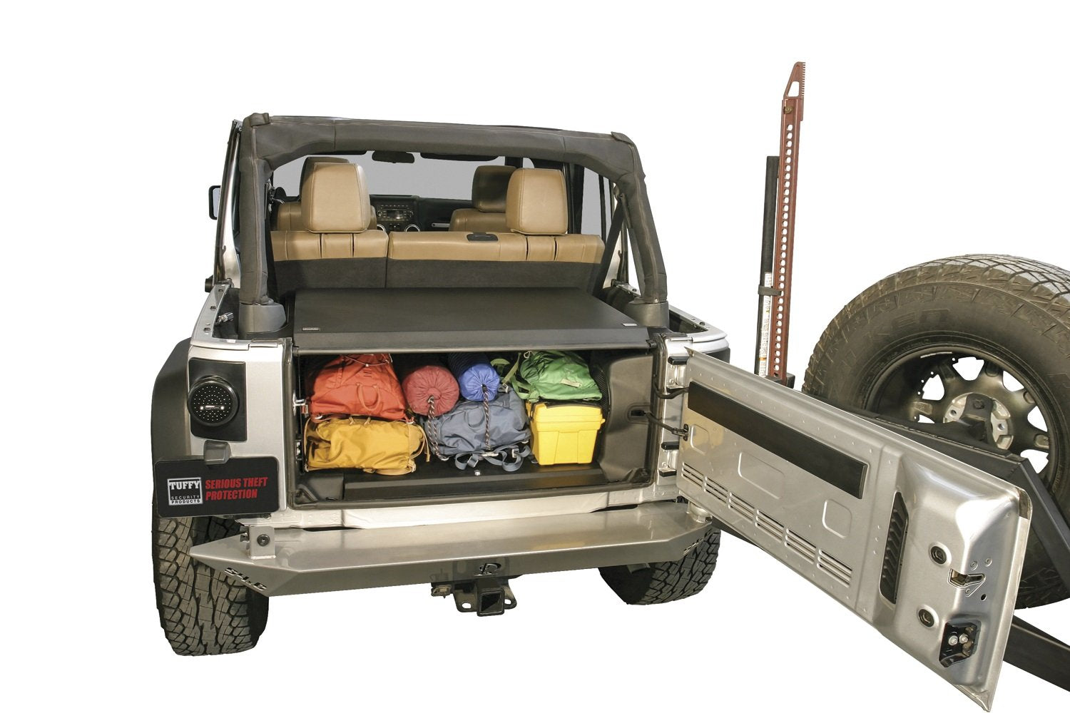 Cargo Enclosure - Tuffy Security Products | Deluxe for Jeep Wrangler JK | 2011-2018