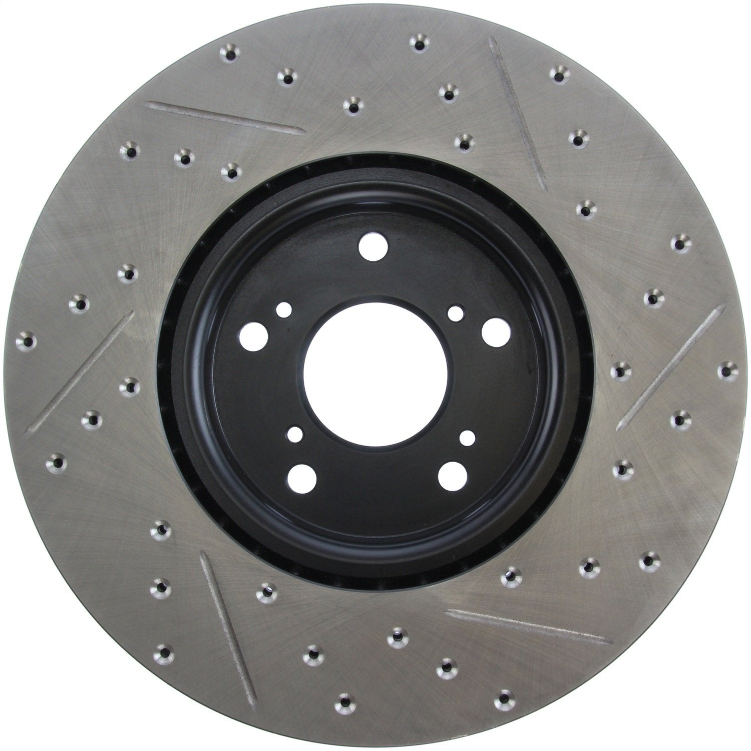 Sport Drilled/Slotted Brake Rotor StopTech 127.40062R (Front Right), 1 Pack