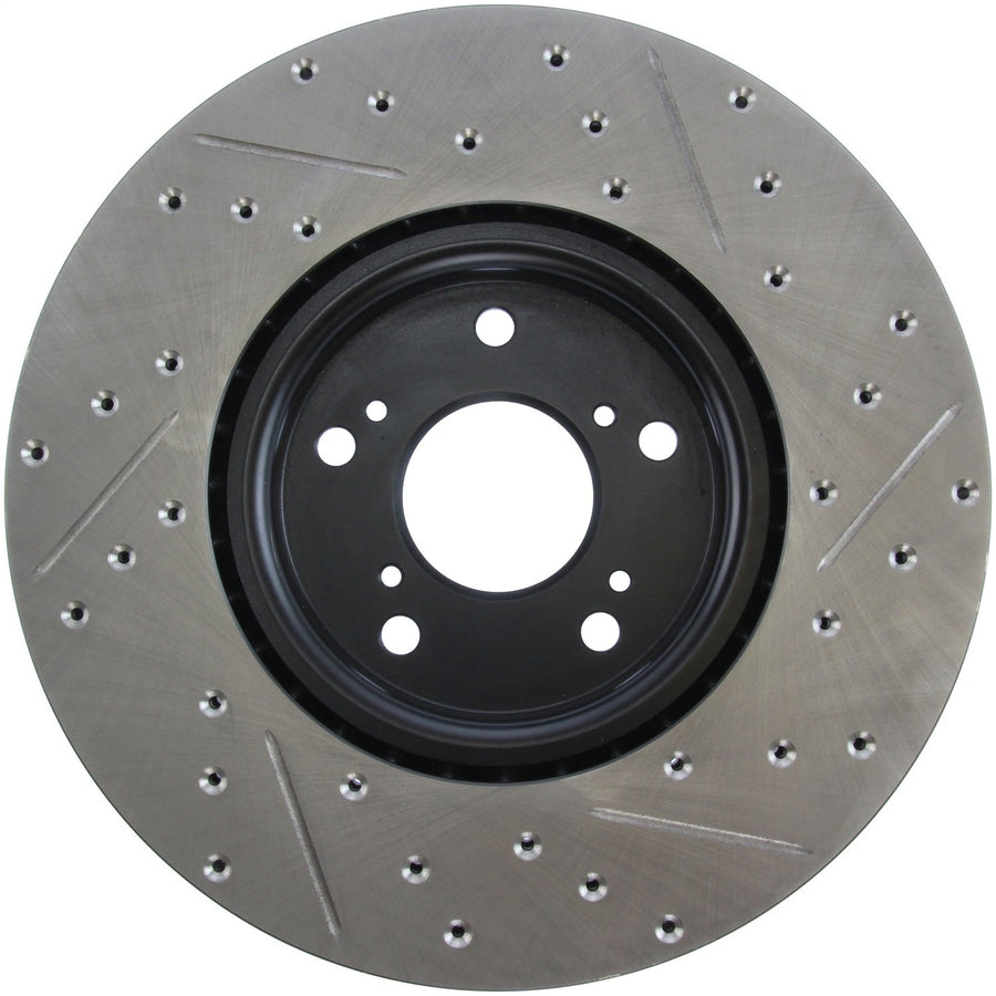 Sport Drilled/Slotted Brake Rotor StopTech 127.40062R (Front Right), 1 Pack