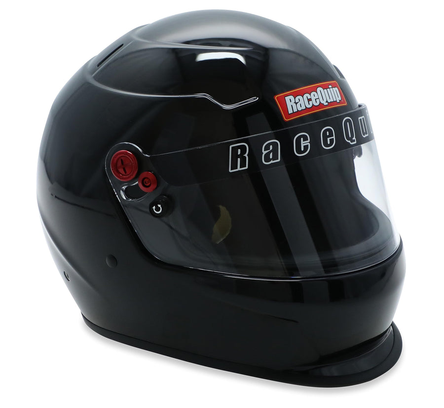 PRO20 Series RaceQuip Full Face Helmet Snell SA2020 Rated Gloss Black Small 276002