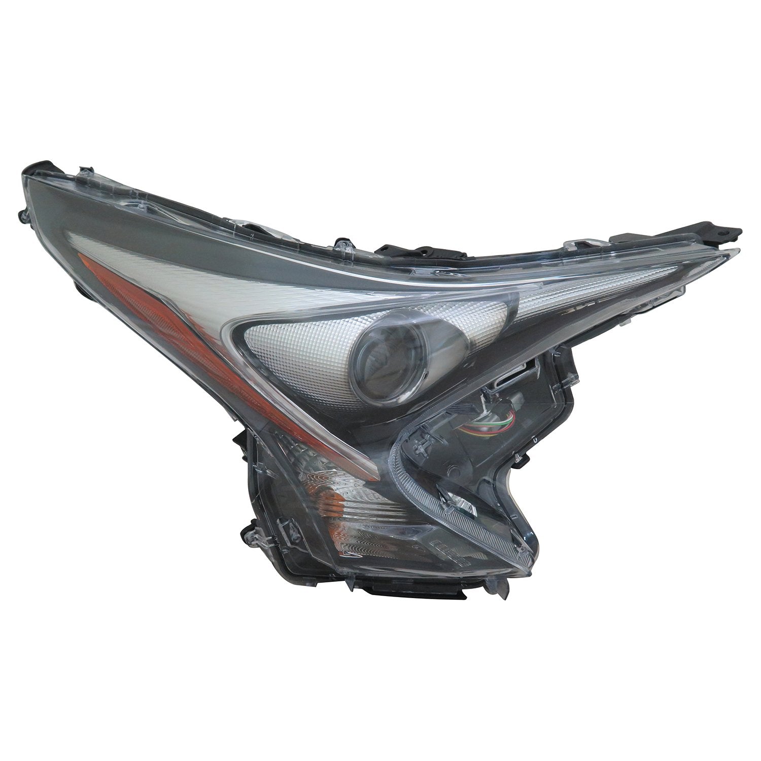 Right TYC Headlight Assembly Compatible with 2016-2018 Toyota Prius