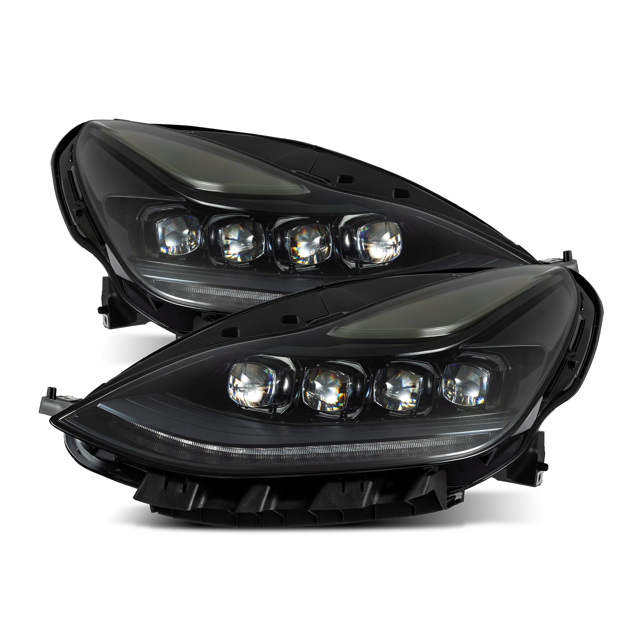 Nova-Series LED Projectors for Tesla Model 3 (2017-2023) & Model Y (2020-2024) by AlphaRex Alpha-Black