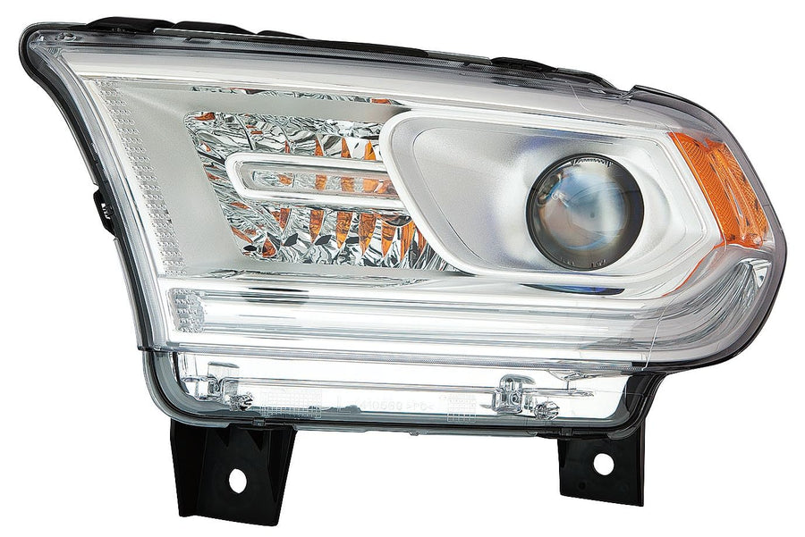Headlight Assembly DEPO-334-1139L-AC1 for Dodge Durango 14-15 without Led Chrome LH CAPA