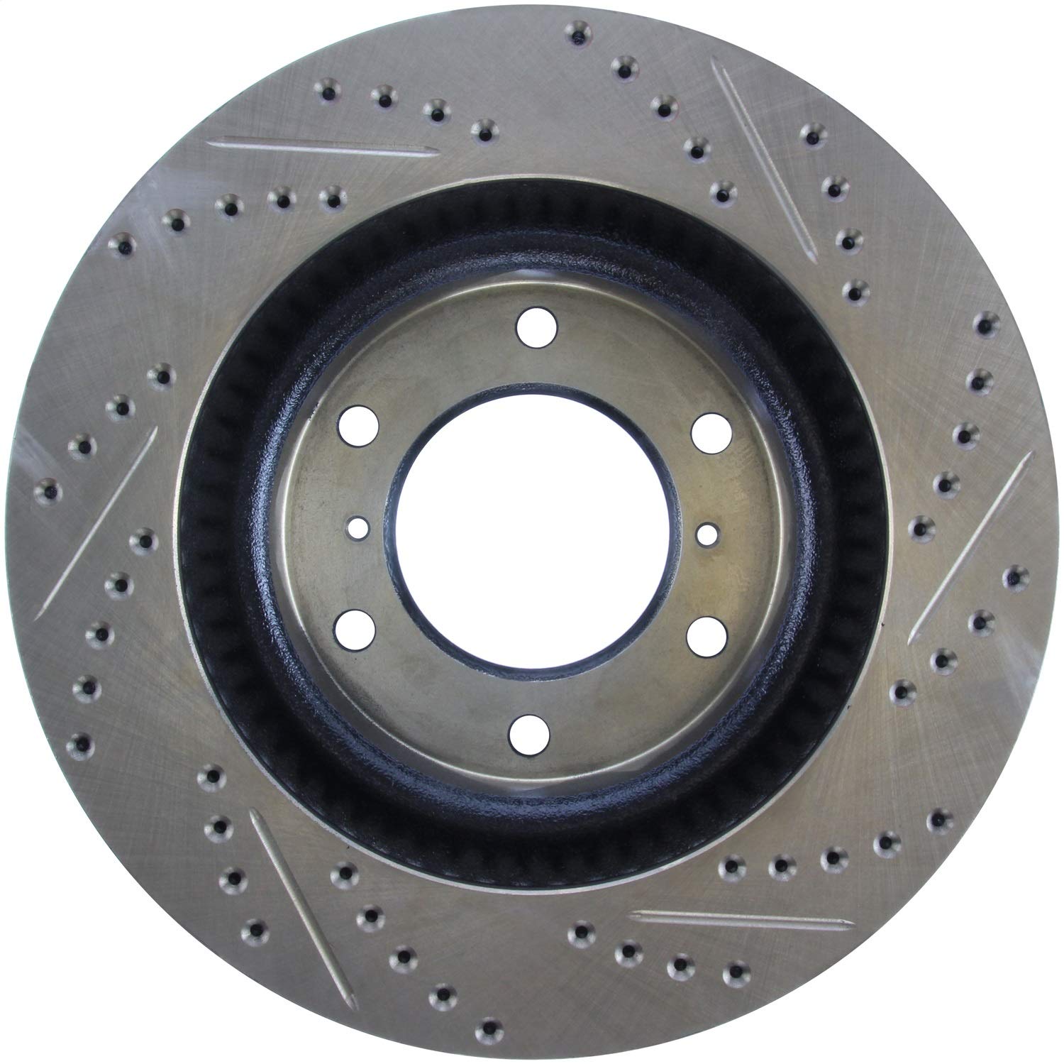 Sport Drilled/Slotted Brake Rotor StopTech 127.99068R (Front Right), 1 Pack
