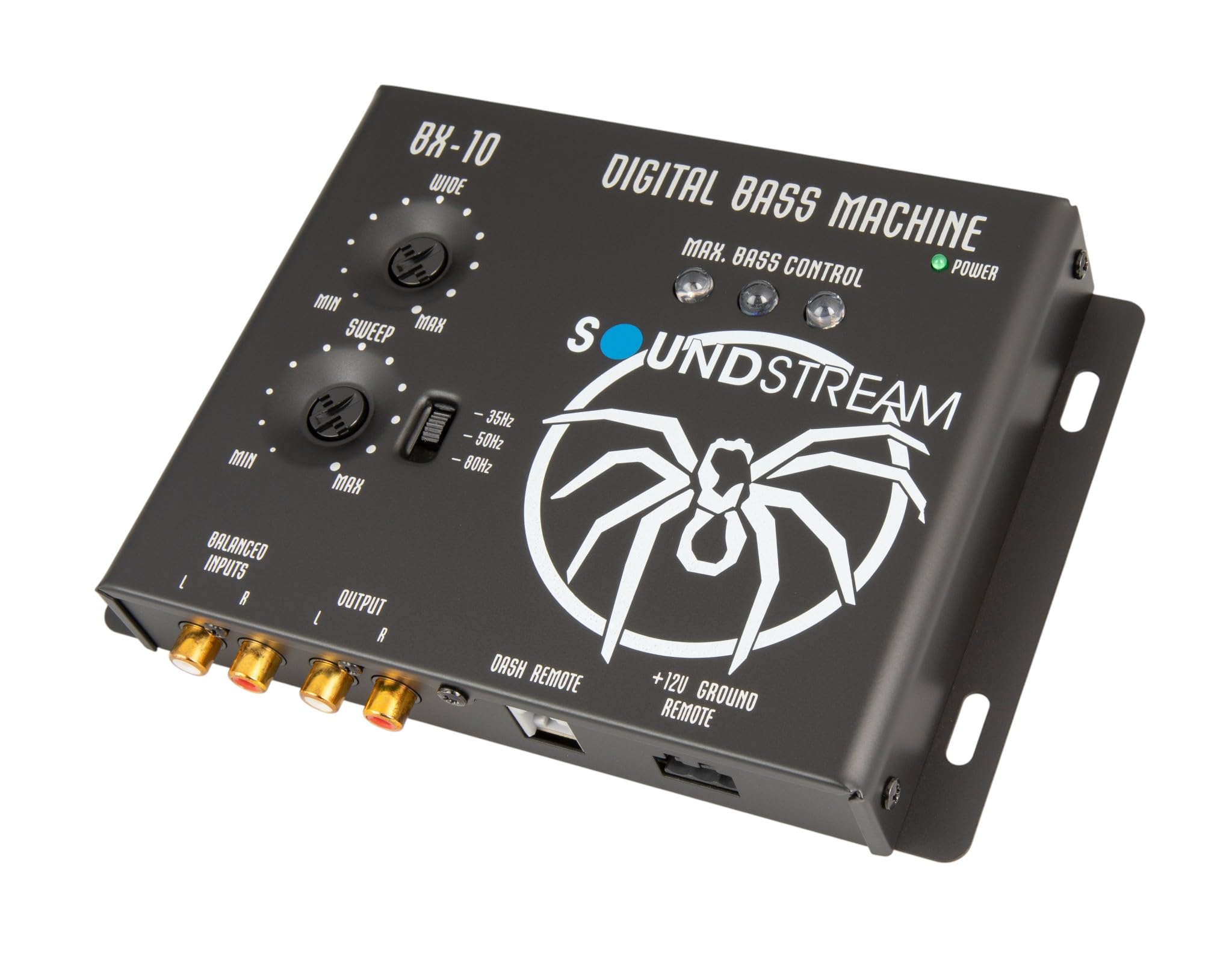 Bass Enhancer Processor Soundstream BX-10 – Car Audio Bass Restoration Processor with Remote Control | Epicenter Alternative for Factory & Aftermarket Sound Systems | Subwoofer Bass Booster