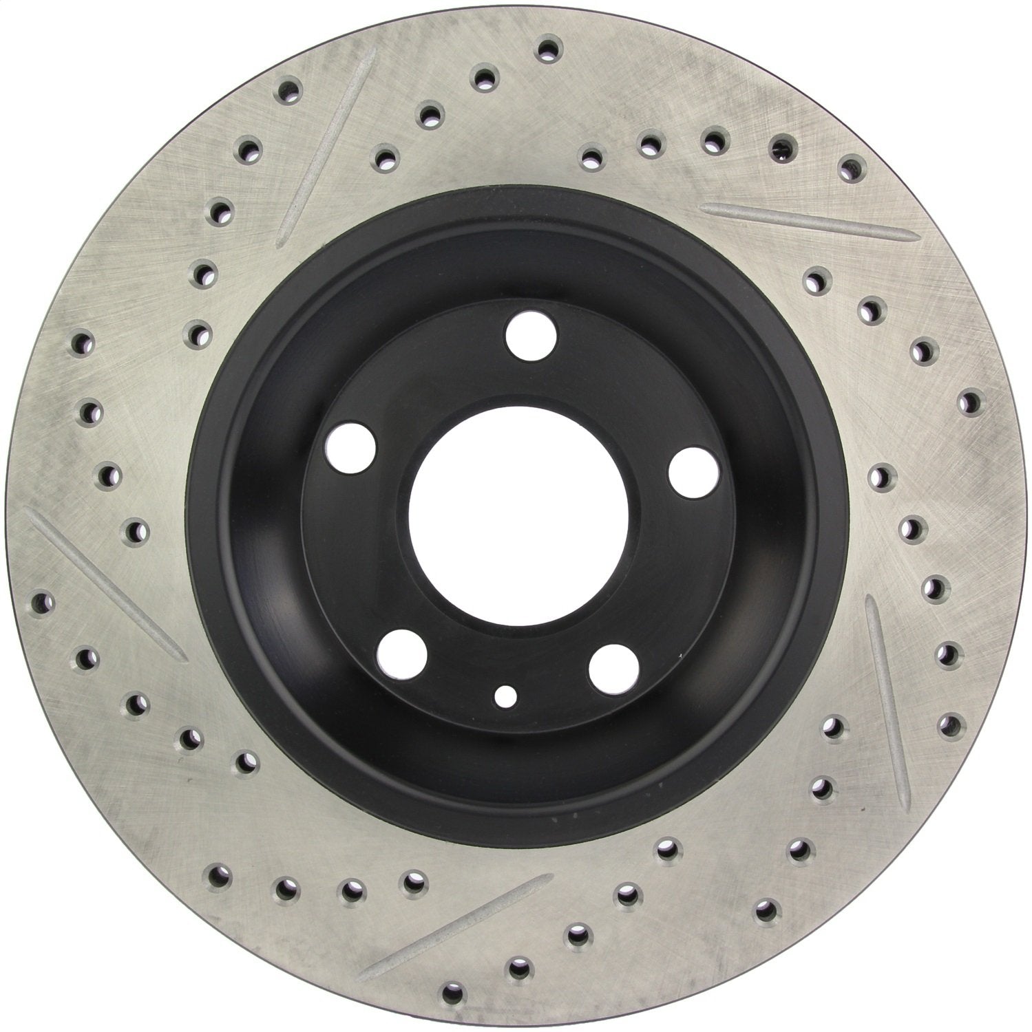 Sport StopTech 127.33088L Rear Left Drilled/Slotted Disc Brake Rotor - Fits 2004-2009 Audi S4 Vehicles