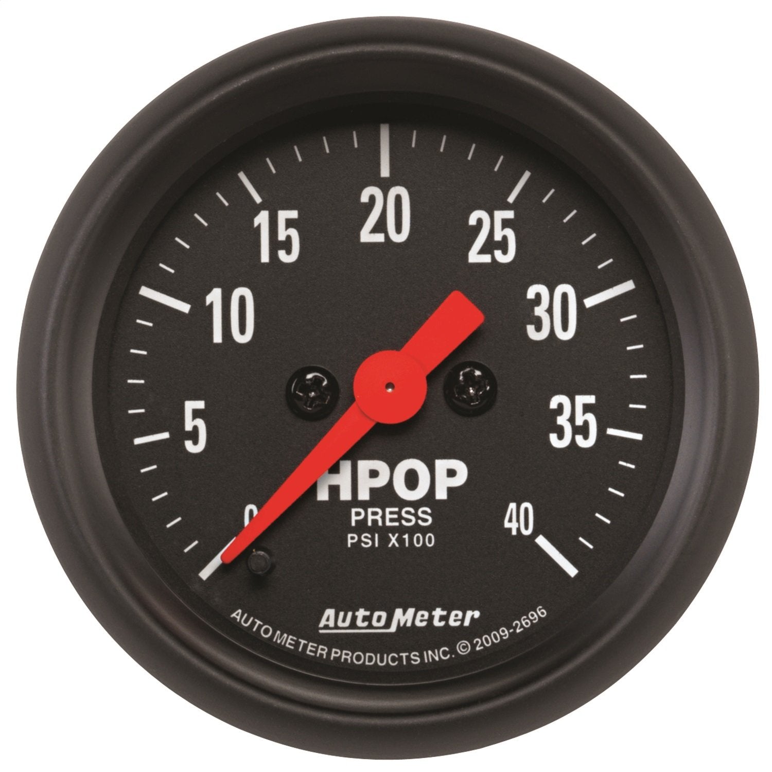 Z-Series AUTO METER High Pressure Oil Pump Gauge , 2.3125 in.