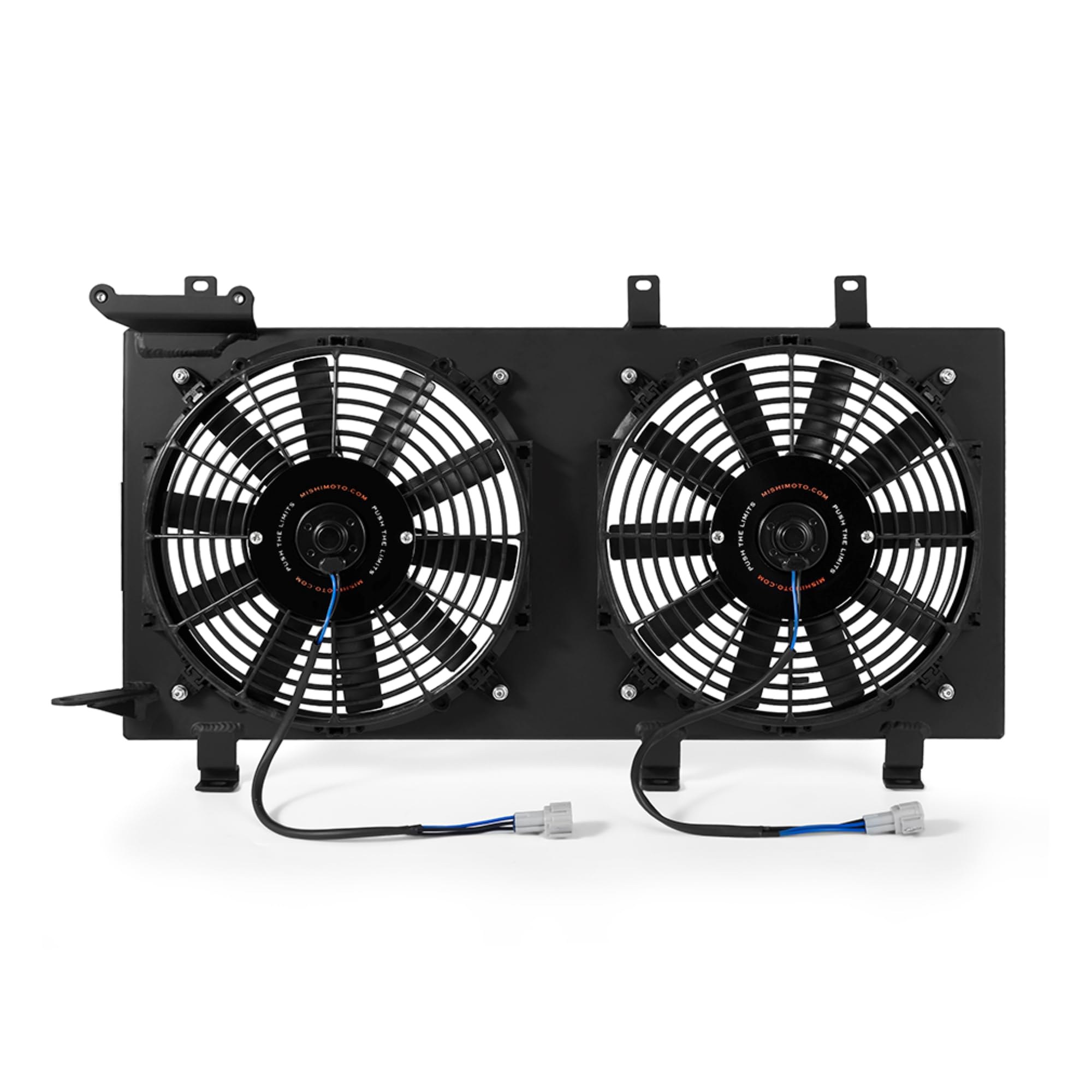 Mishimoto Aluminum Fan Shroud MMFS-WRX-01PBK, Compatible with Subaru WRX/STI PNP, 2001-2007, Black