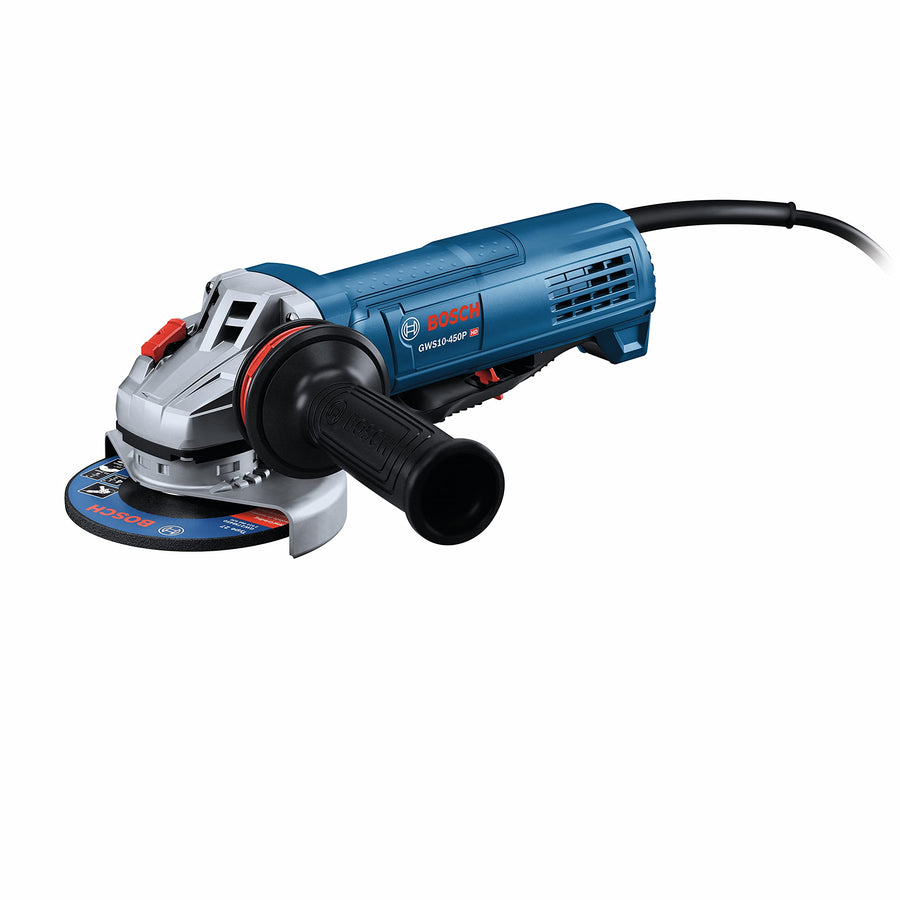 GWS10-450P Bosch 4-1/2 In. Ergonomic Angle Grinder with Paddle Switch