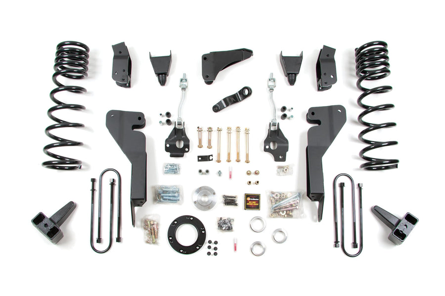 Zone Offroad 2003, 2004, 2005, 2006, 2007 Dodge Ram 2500/3500 4WD Diesel ZOND25N | 8 inch Full Coil Spring Suspension Lift Kit (Front & Rear) 4" Rear Axle | Nitro Shocks