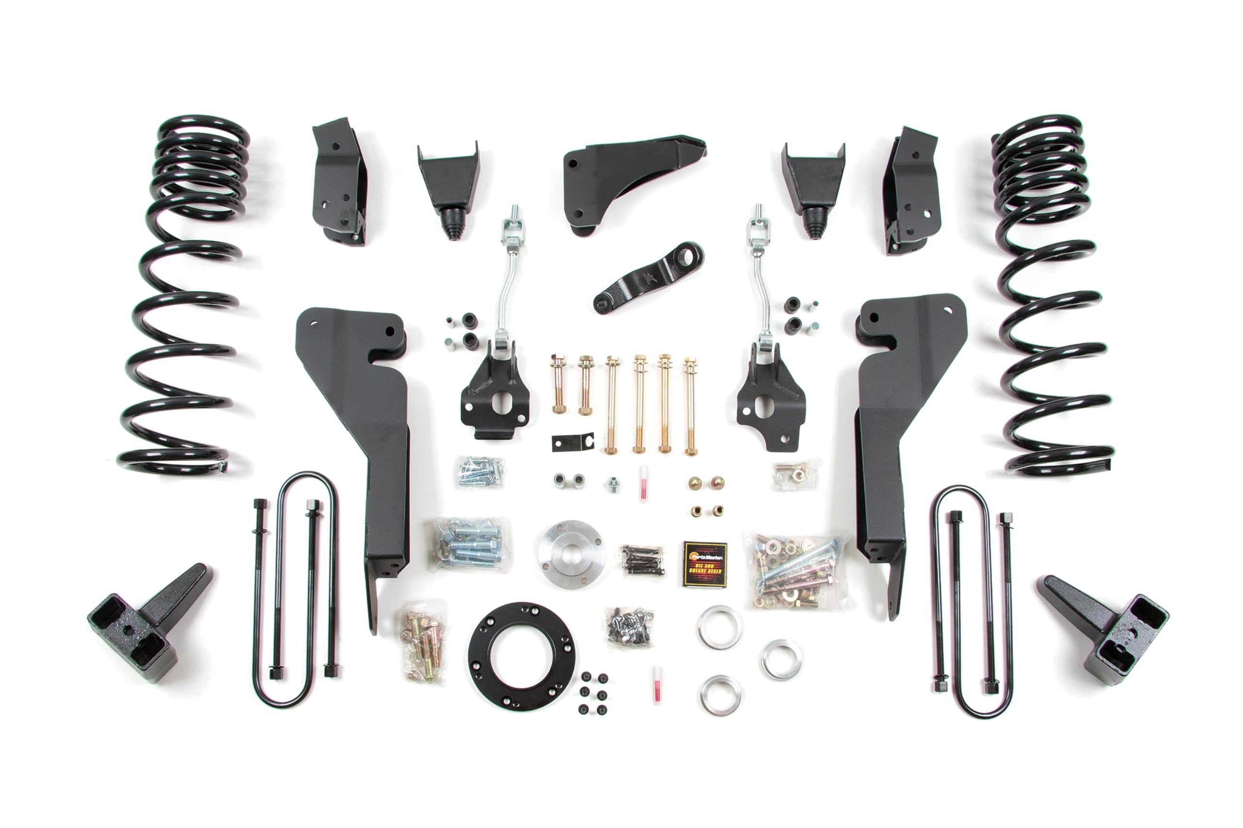 2008 Dodge Ram 2500/3500 4WD Diesel Zone Offroad ZOND30N | 8 inch Full Coil Spring Suspension Lift Kit (Front & Rear) 3.5" Rear Axle | Nitro Shocks
