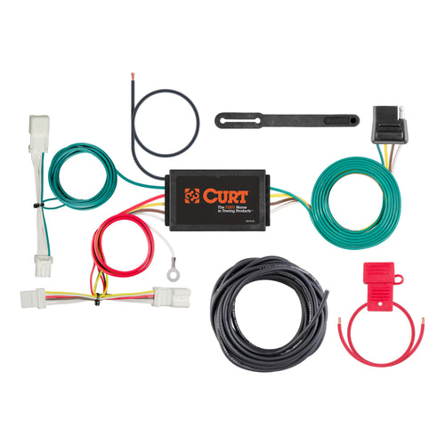 4-Pin CURT Vehicle-Side Custom Trailer Wiring Harness, Fits Select Honda Civic