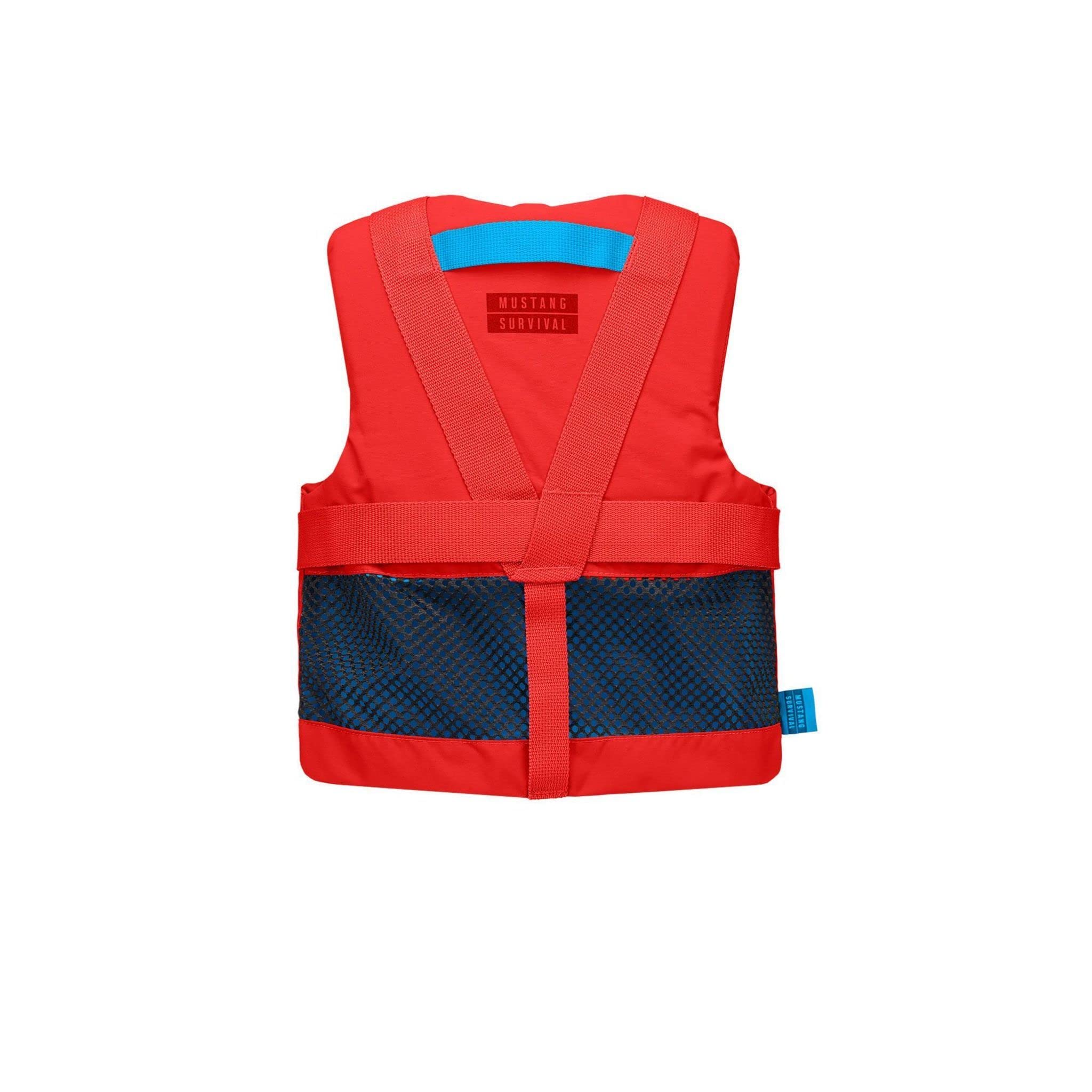 Youth Foam Life Jacket - Mustang Survival - Azure Blue, Young Adult (88 lbs - 110 lbs)