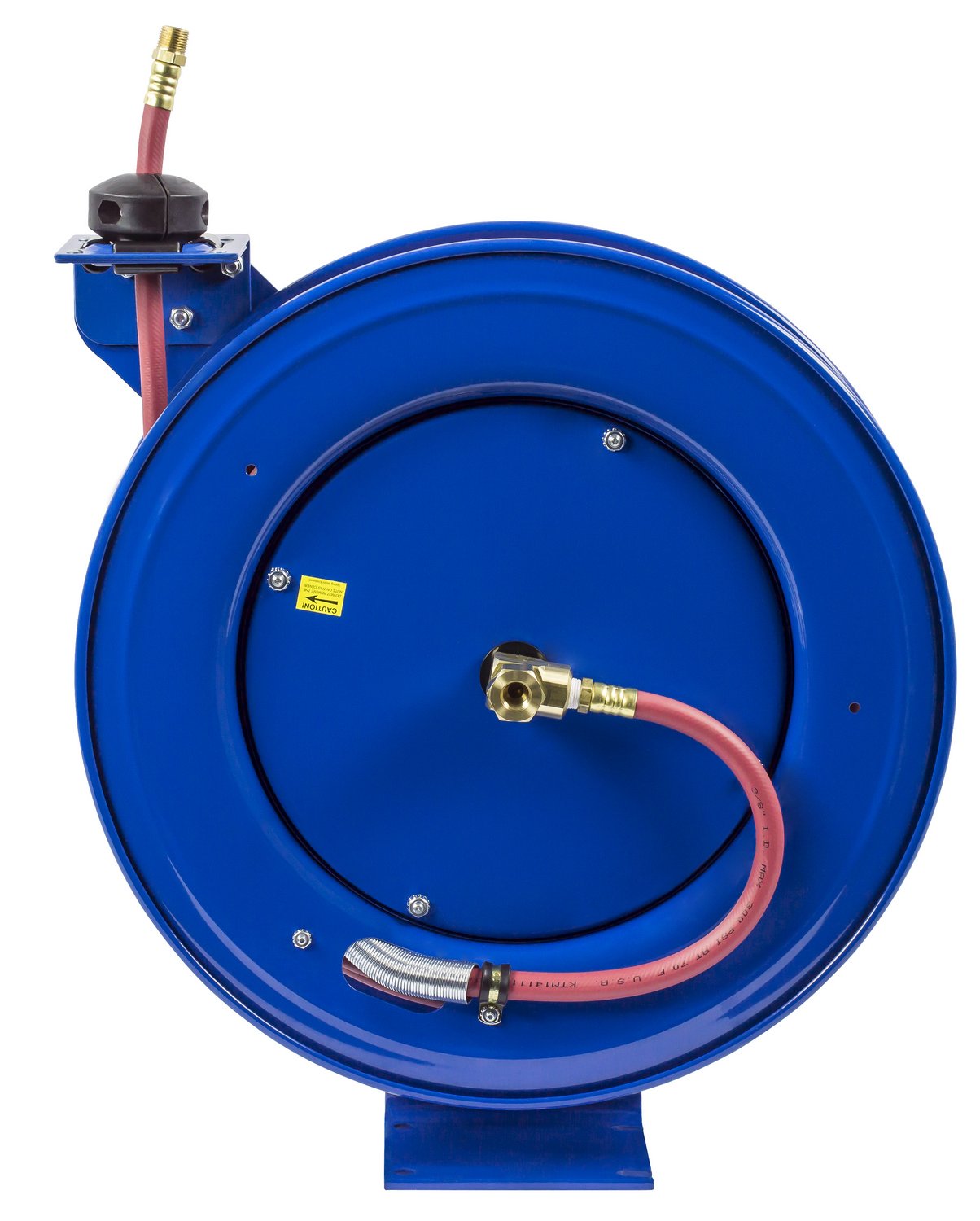 Coxreels Heavy-Duty SH-N-350 Self-Retracting Air/Water Hose Reels, 3/8" Hose ID, 50' Length