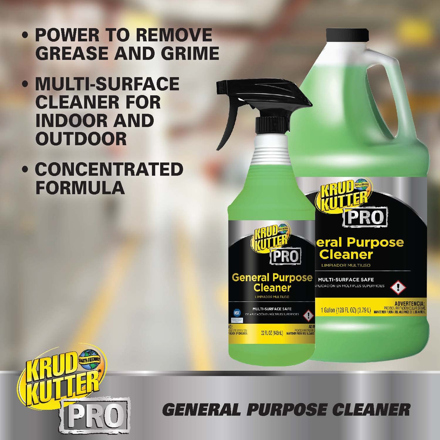 General Purpose Cleaner KRUD KUTTER PRO 352262, Gallon