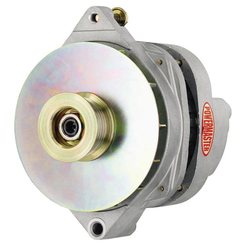 Alt GM Powermaster CS144 Natural 170A 6 grv Pulley/Baffle Threaded MTG Ear 1-Wire or OE Hookup