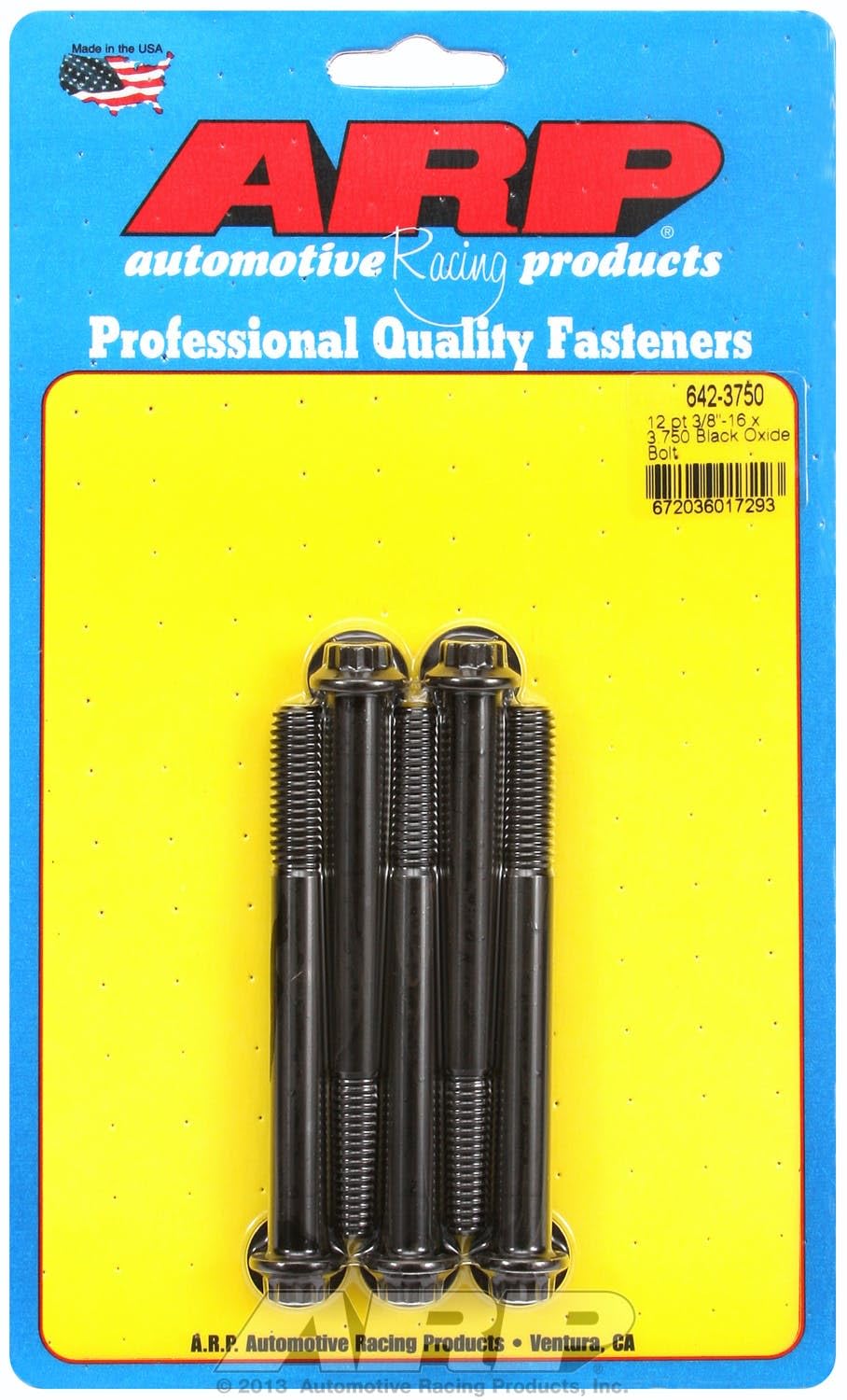 Black ARP (642-3750) Oxide Bolt