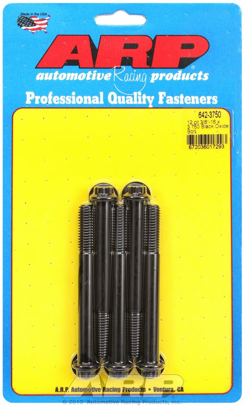 Black ARP (642-3750) Oxide Bolt