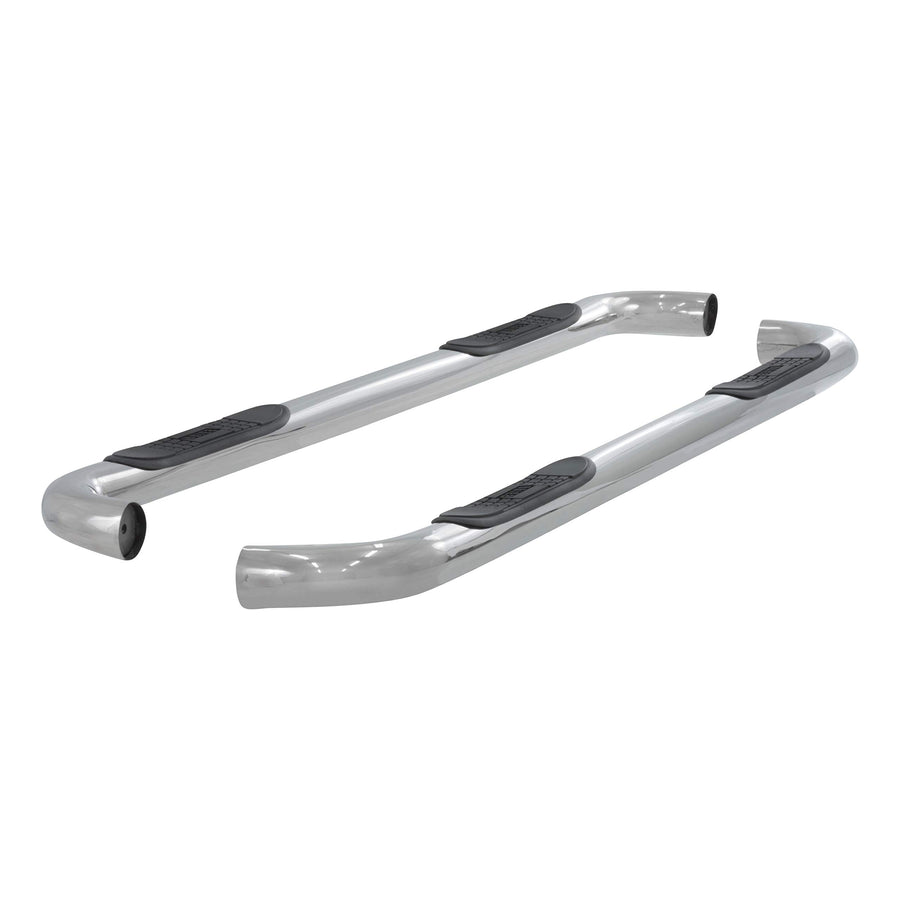 3-Inch Round Polished Stainless Steel ARIES Nerf Bars, No-Drill, Fits Select Ford Explorer Sport Trac
