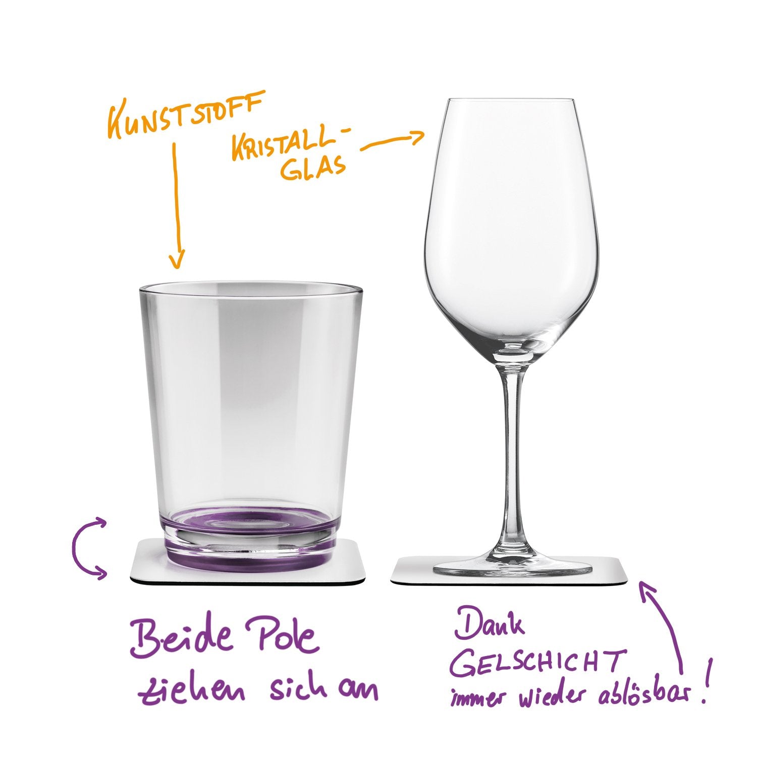 S025-1301-2 Silwy Crystal Glasses