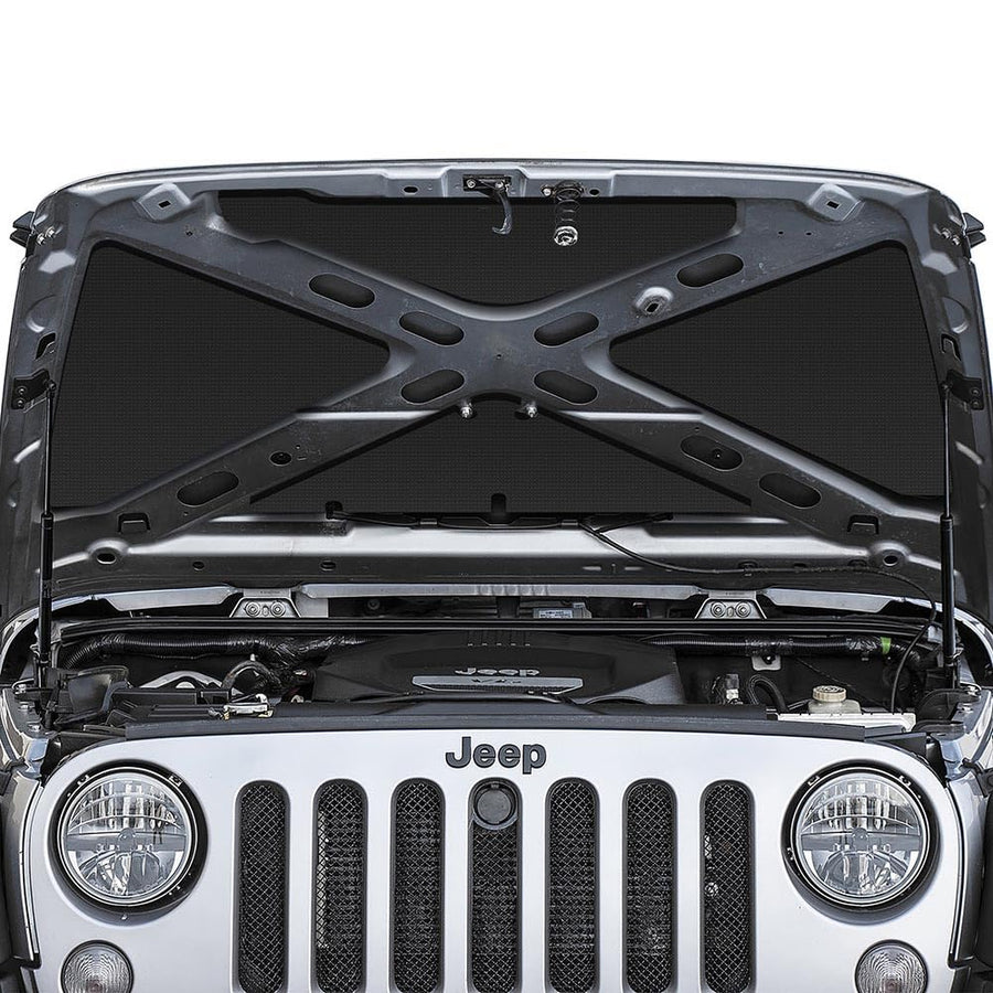 Under Hood Insulation Kit Design Engineering - Compatible with 07-18 Jeep Wrangler JK