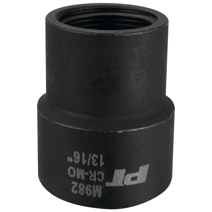 Heavy Duty Performance Tool M982 CrMo Steel Impact-Grade Lug Nut Remover with Oil Resistant Finish - Fits 13/16 & Rounded 21mm Bolts