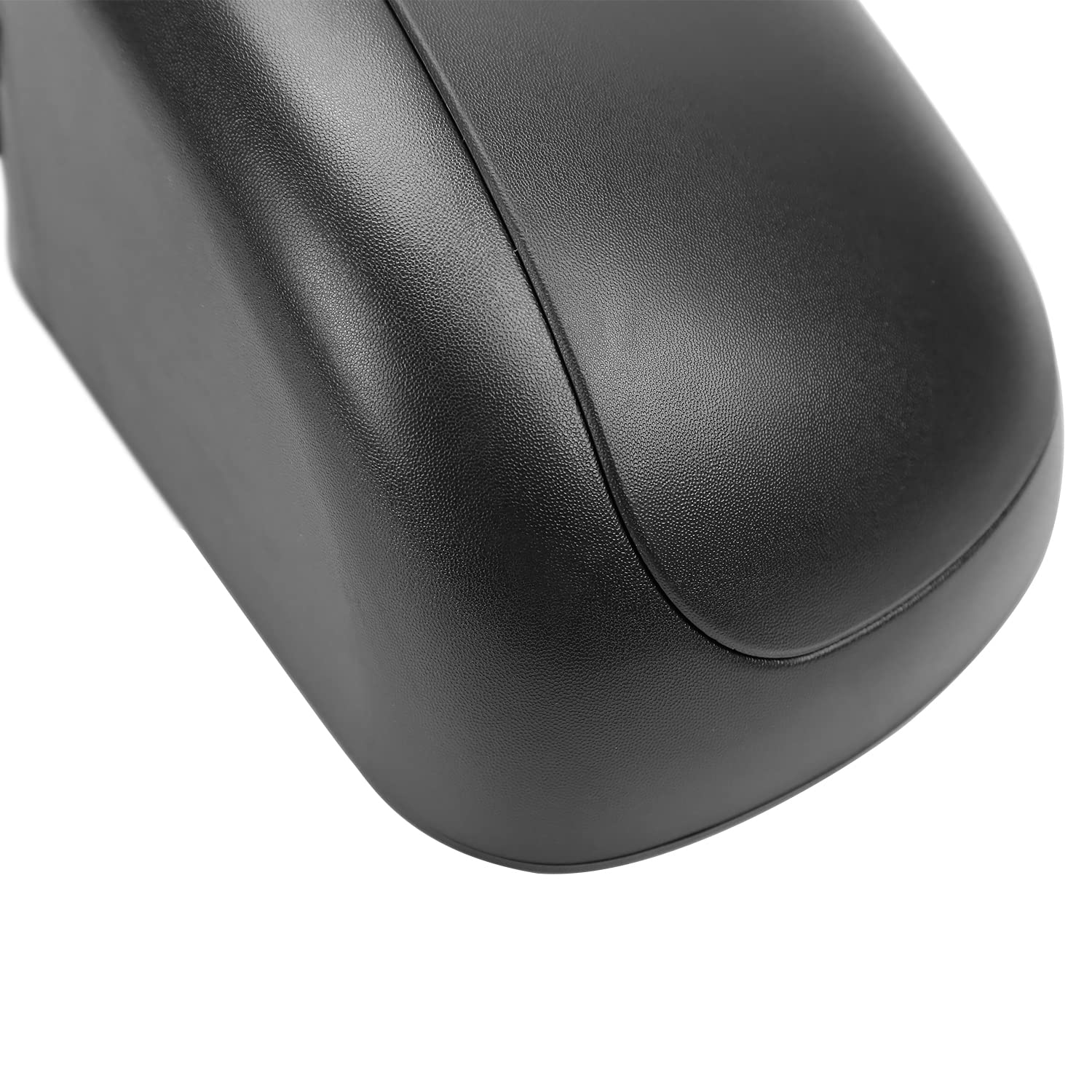 Manual Side Mirrors Spec-D Tuning Black Compatible with 1999-2002 Chevy Silverado, Left + Right Pair
