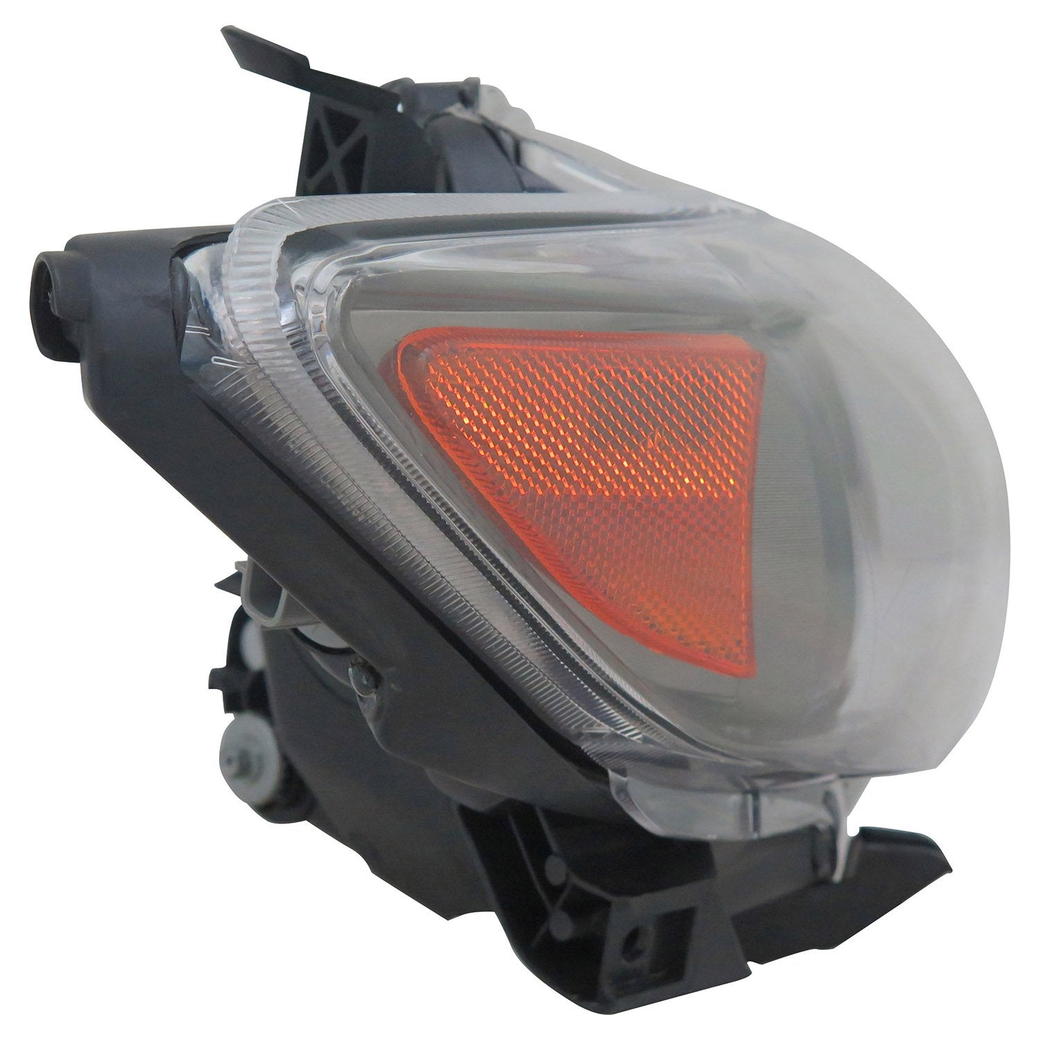 Right TYC Headlight Assembly Compatible with 2009-2010 Toyota Corolla