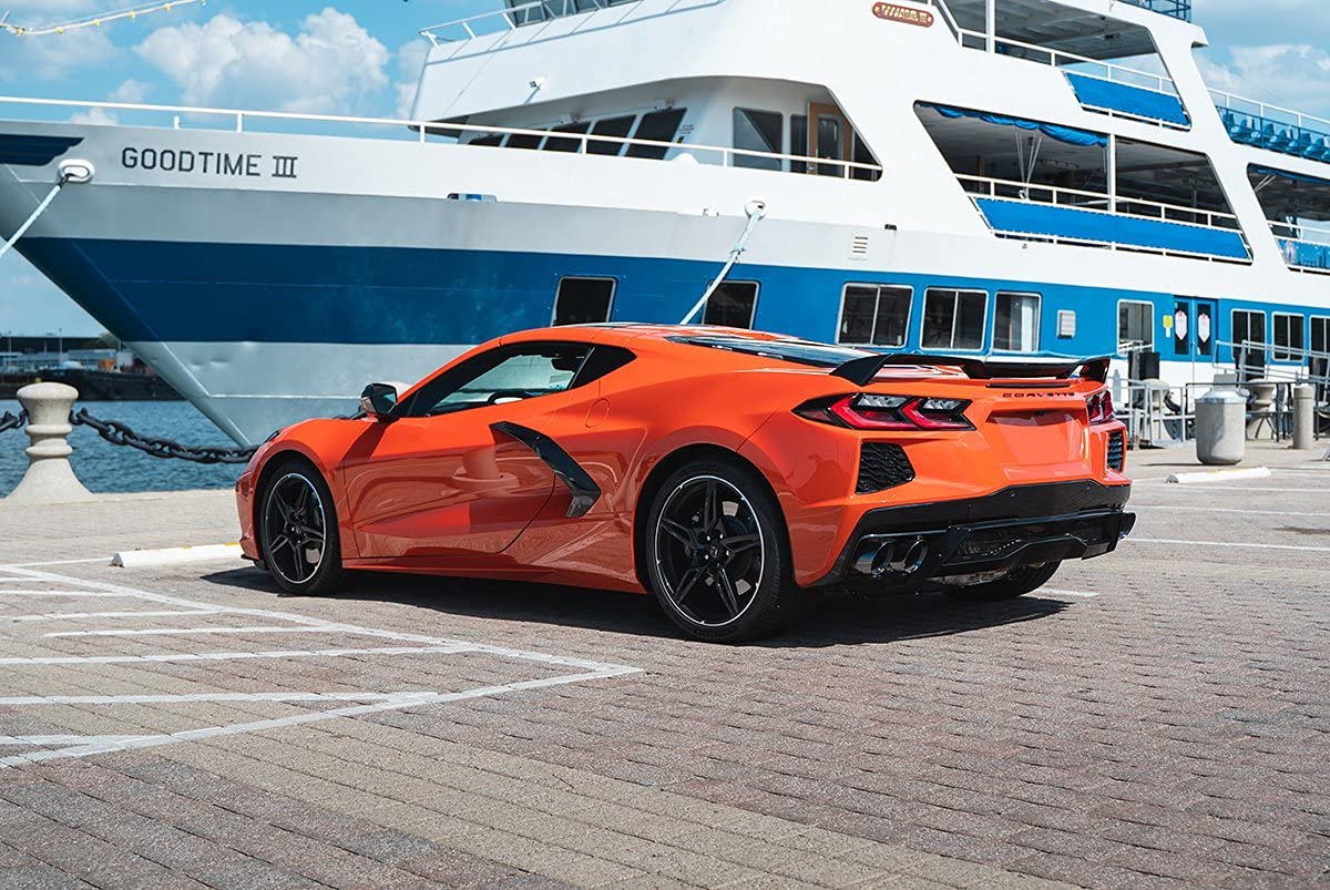 Cat-Back 3.0 IN Quad 4.5 IN Tips (MULTIPLE OPTIONS) | 2020-22 Corvette C8 (w/o Factory NPP) Yes / Muffler Delete / Polished