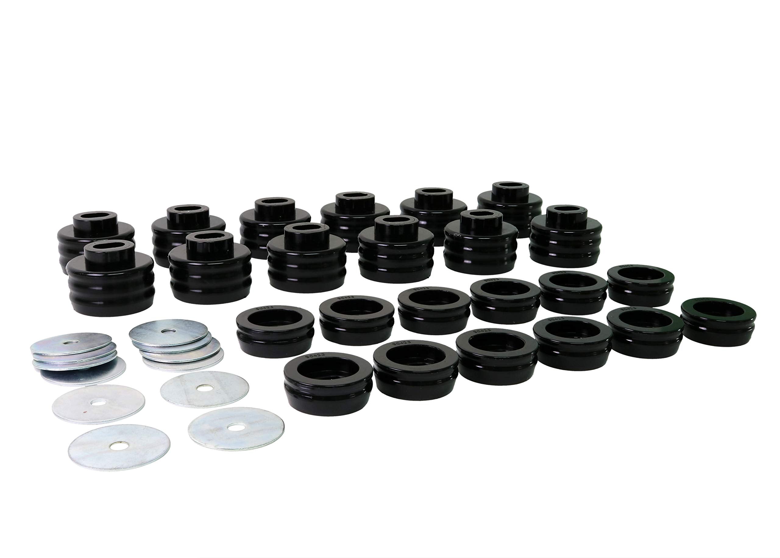 REV220.0054 - Nolathane Body Mount Bushings And Radiator Support Bushings, Black