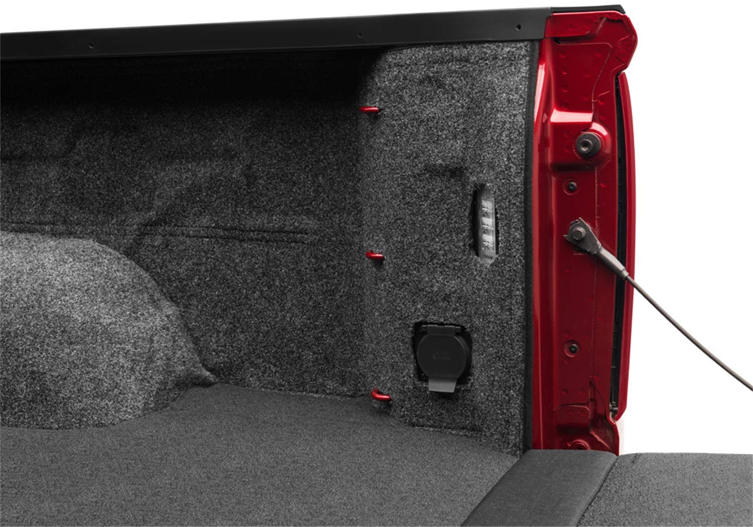 Impact BedLiner BedRug | Fits 2020 - 2026 Chevrolet Silverado / GMC Sierra 2500, 3500 HD, 82.2 Bed w/Out MultiPro Tlgte | Charcoal Grey, ILC20SBK