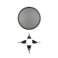8-Inch Install Bay Steel Waffle Grille with Hardware