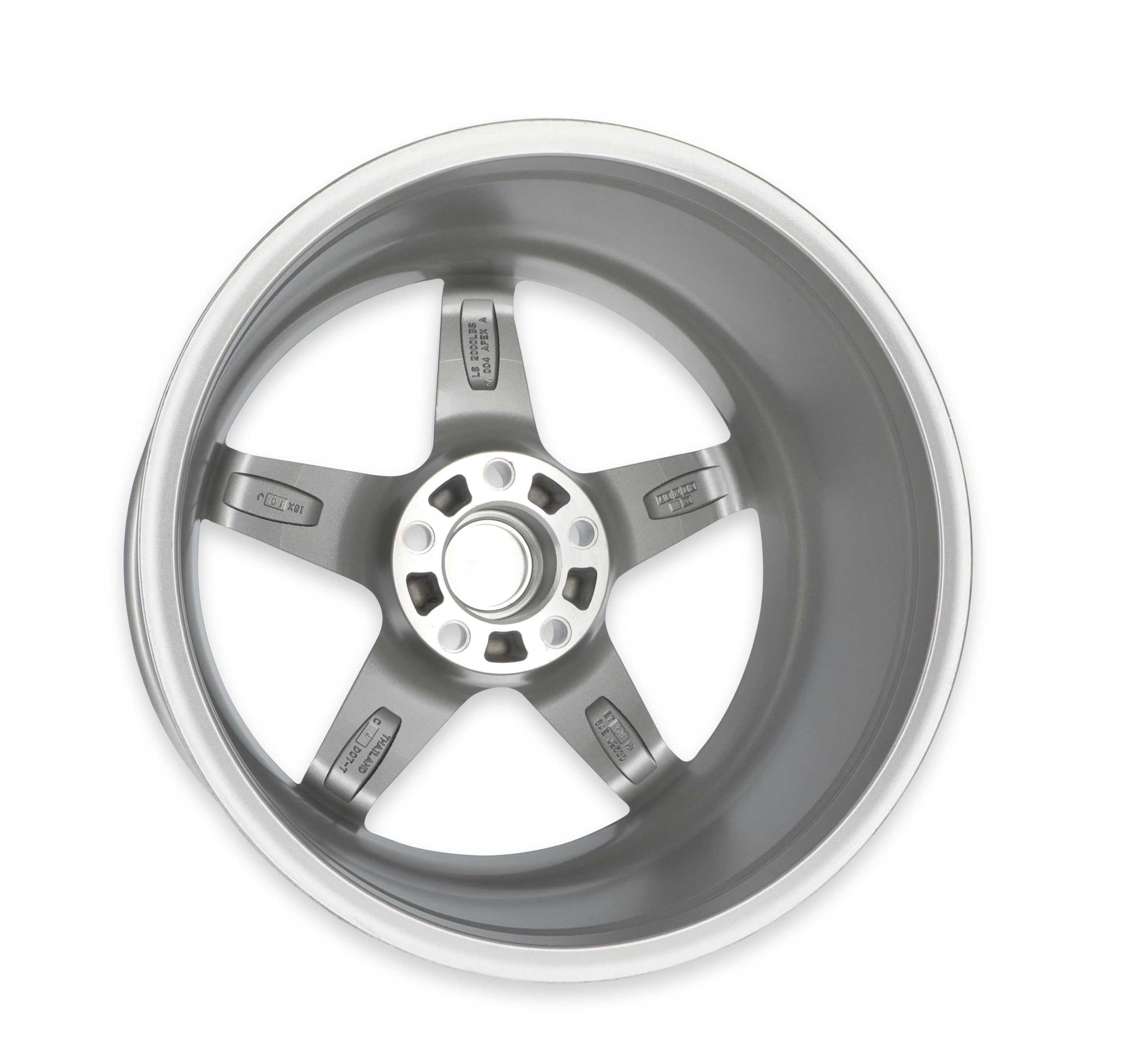 Flare Series Rocket Racing Wheels TTR29-886150-A - Titanium/Machined