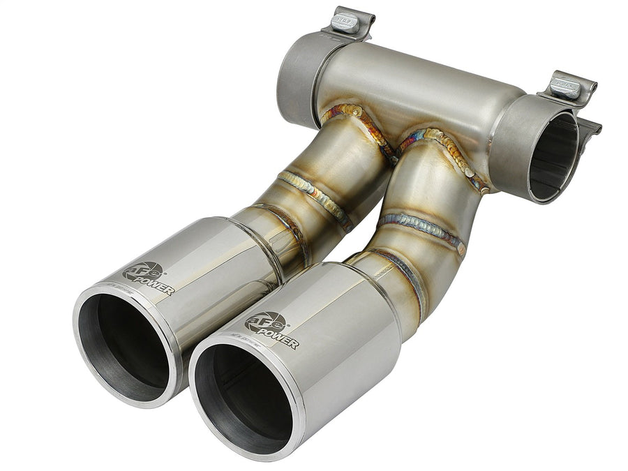 aFe Power 304 SS Carbon Fiber Exhaust Tip 49C36413-P for Porsche Cayman S/Boxster S